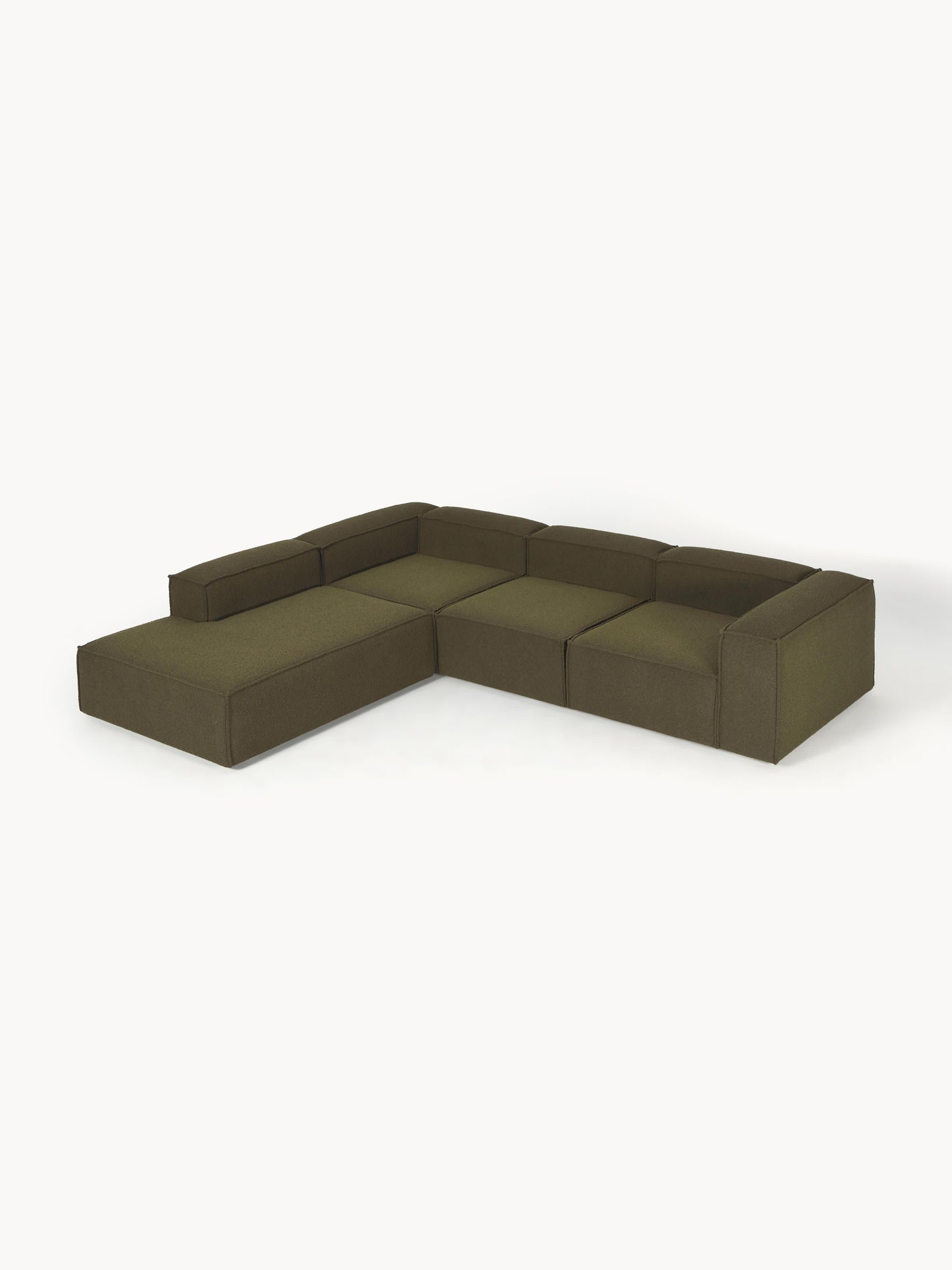 Lennon Modular XL Bouclé Corner Settee (4-Seater)