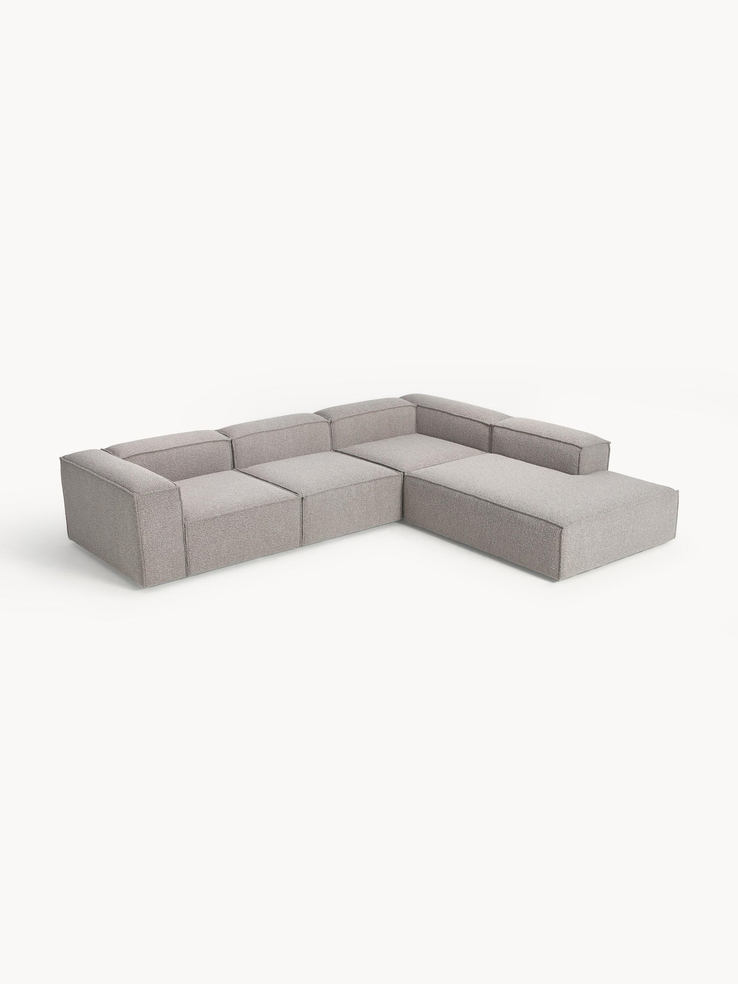 Lennon Modular XL Bouclé Corner Settee (4-Seater)