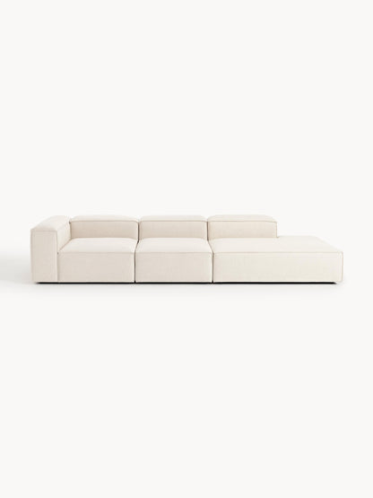 Lennon Modular XL Linen Blend Pouffe
