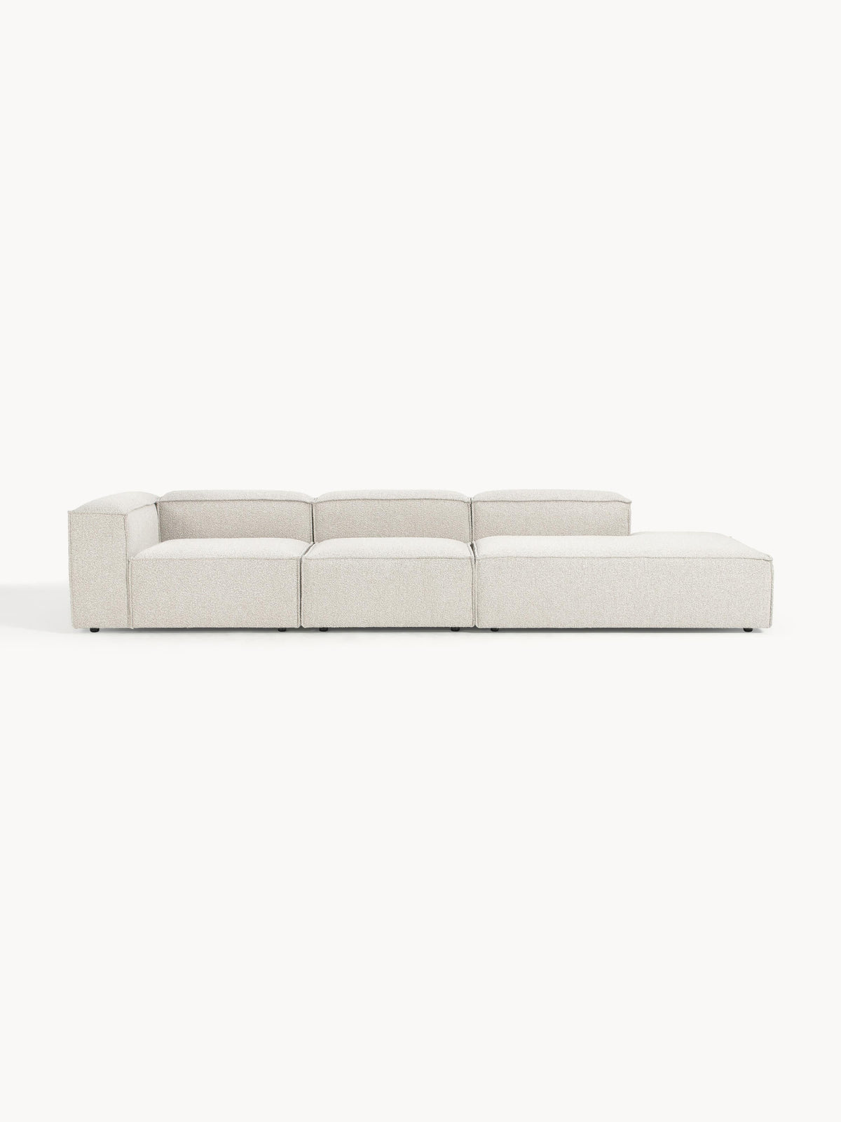Lennon Modular XL Pouffe in Bouclé