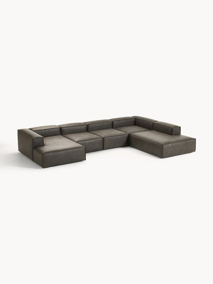Lennon Modular XL Sofa, Leather