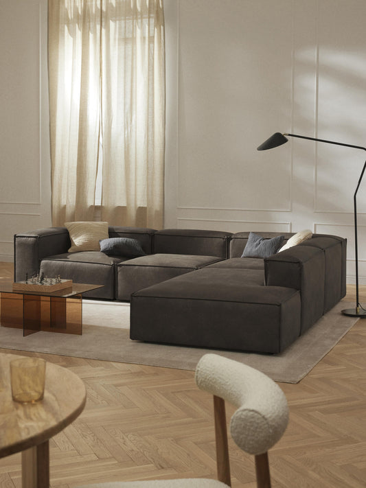 Lennon Ottoman Section, Leather