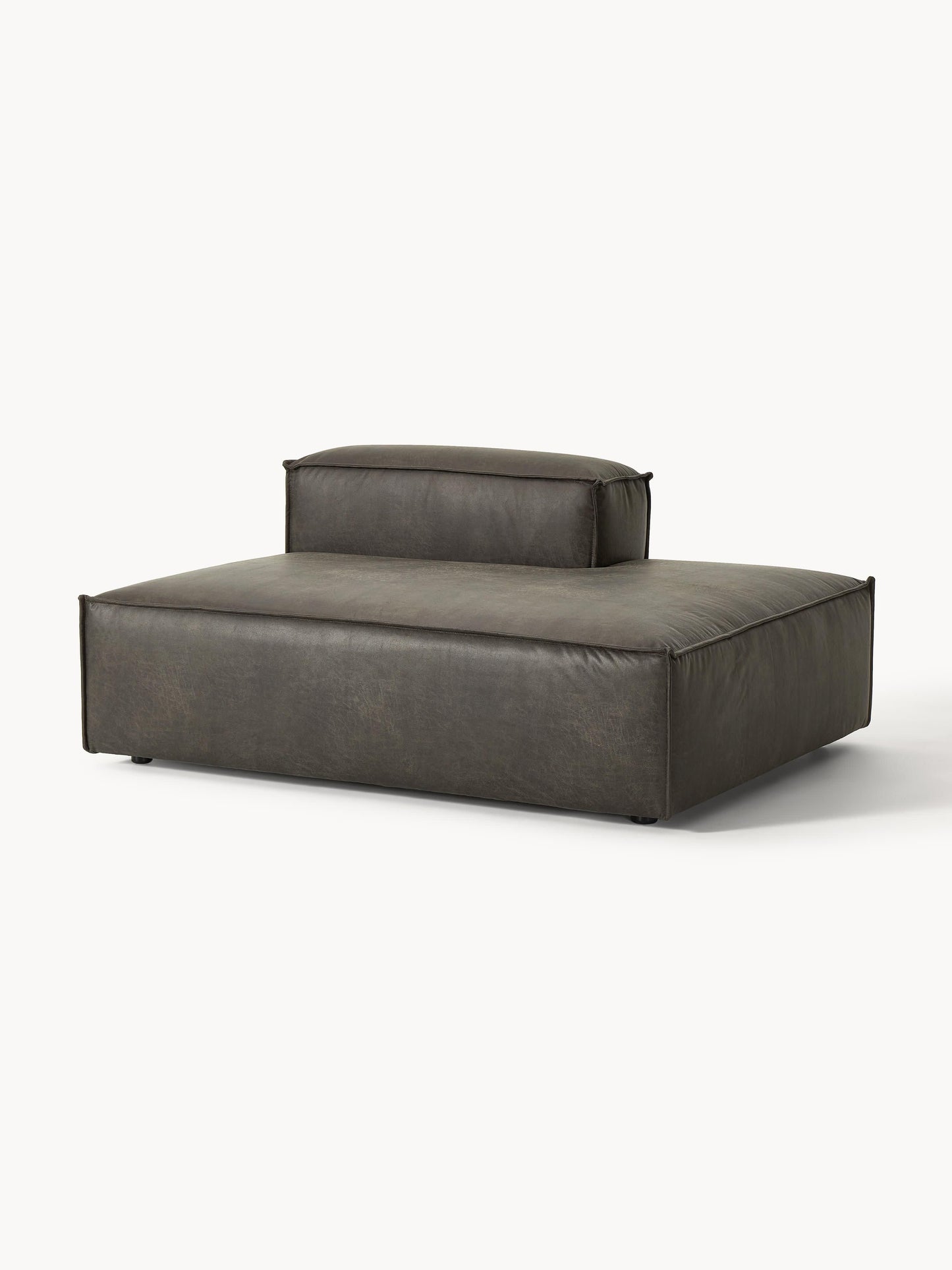 Lennon Ottoman Section, Leather