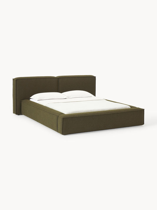 Lennon Storage Bed in Bouclé, Upholstered