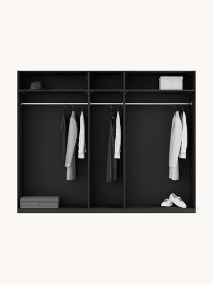 Leon Modular Wardrobe with Hinged Doors, 250 cm Wide, in Various Sizes