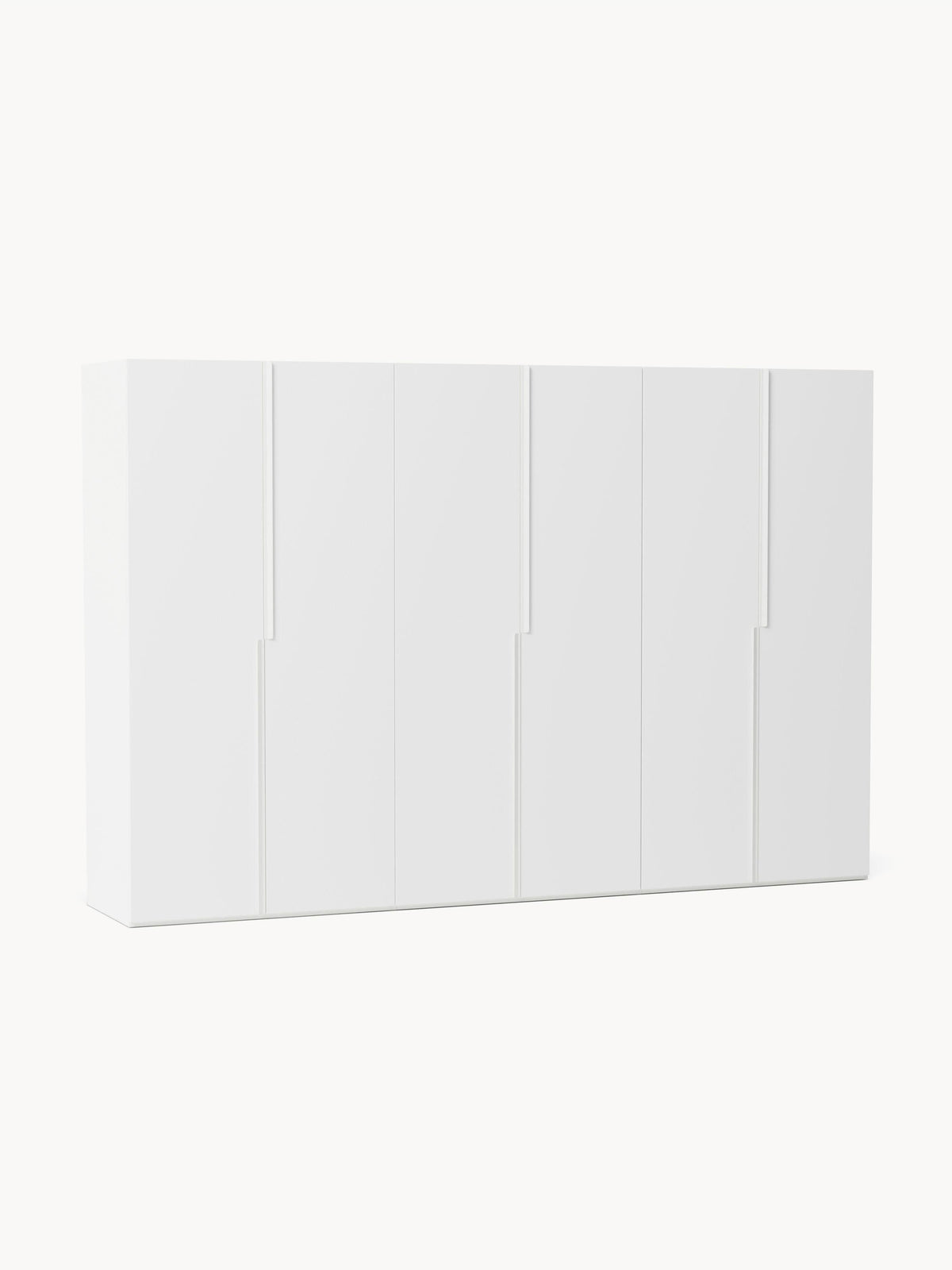Leon Modular Wardrobe with Hinged Doors, 300 cm Wide, in Various Sizes