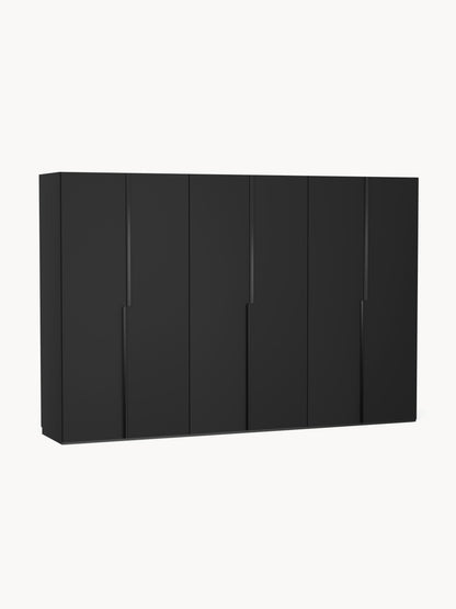 Leon Modular Wardrobe with Hinged Doors, 300 cm Wide, in Various Sizes