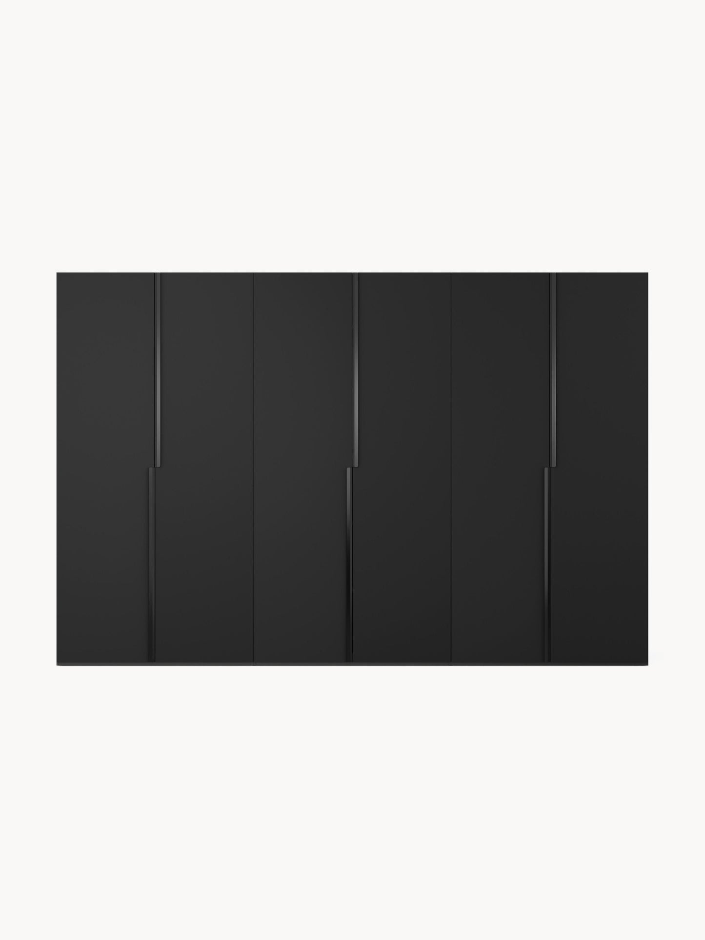Leon Modular Wardrobe with Hinged Doors, 300 cm Wide, in Various Sizes