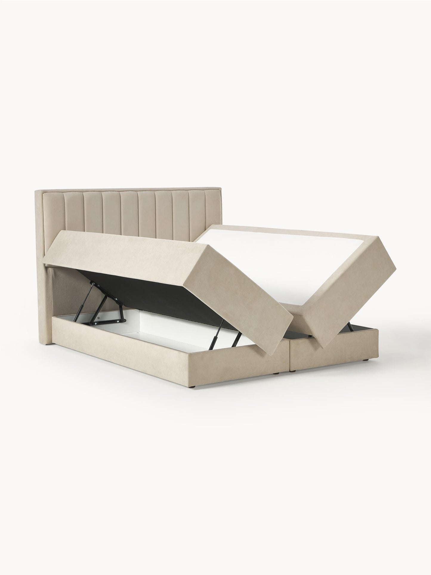 Livia Box Spring Storage Bed Frame