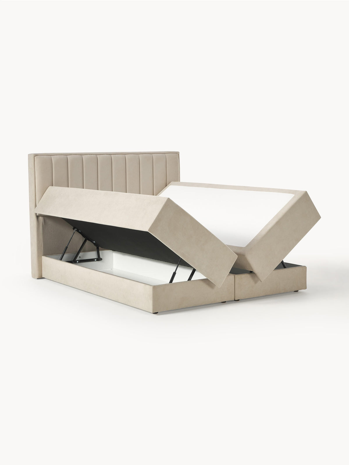 Livia Box Spring Storage Bed Frame
