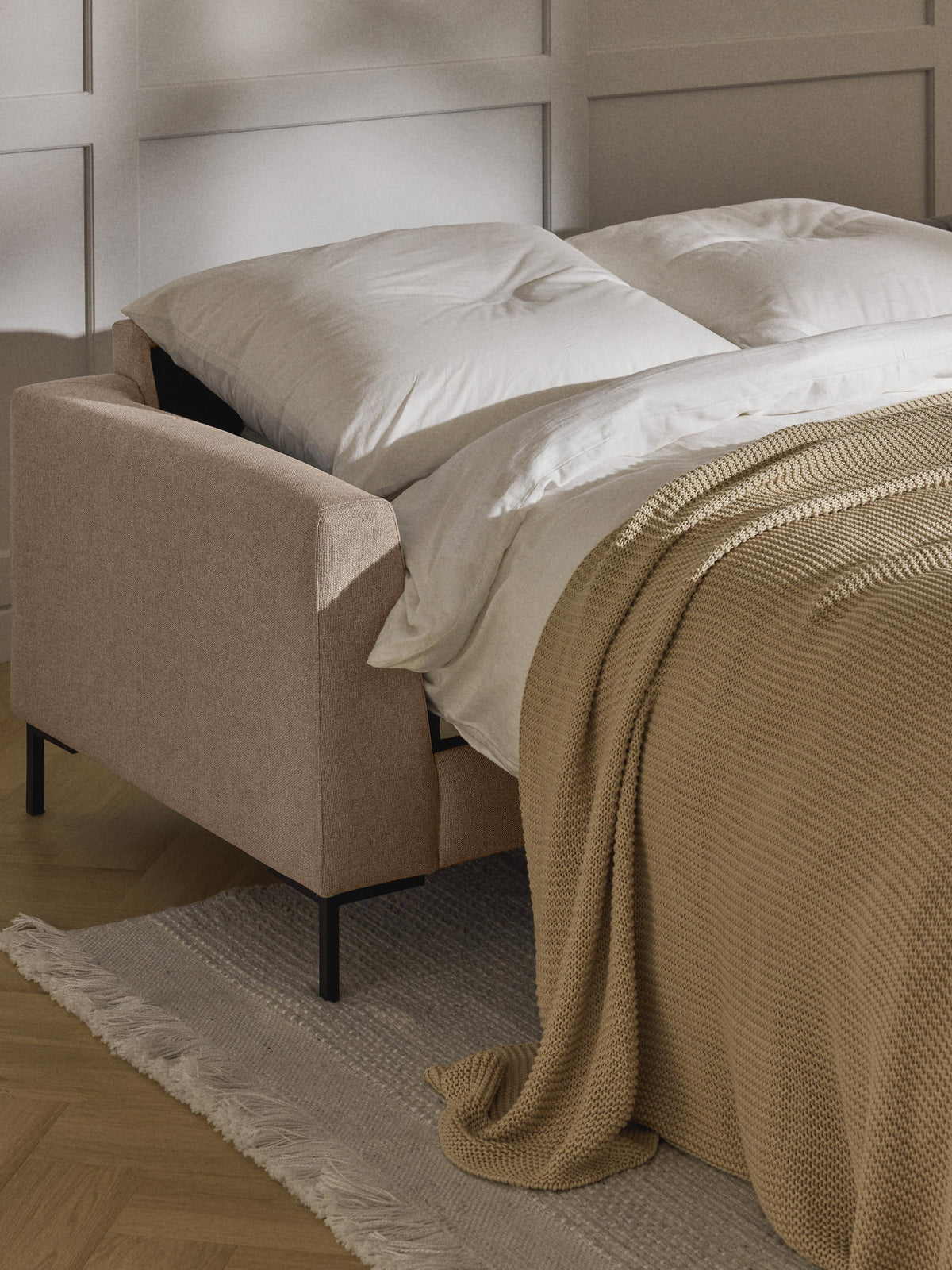Luna 3-Seater Sofa Bed and Mattress