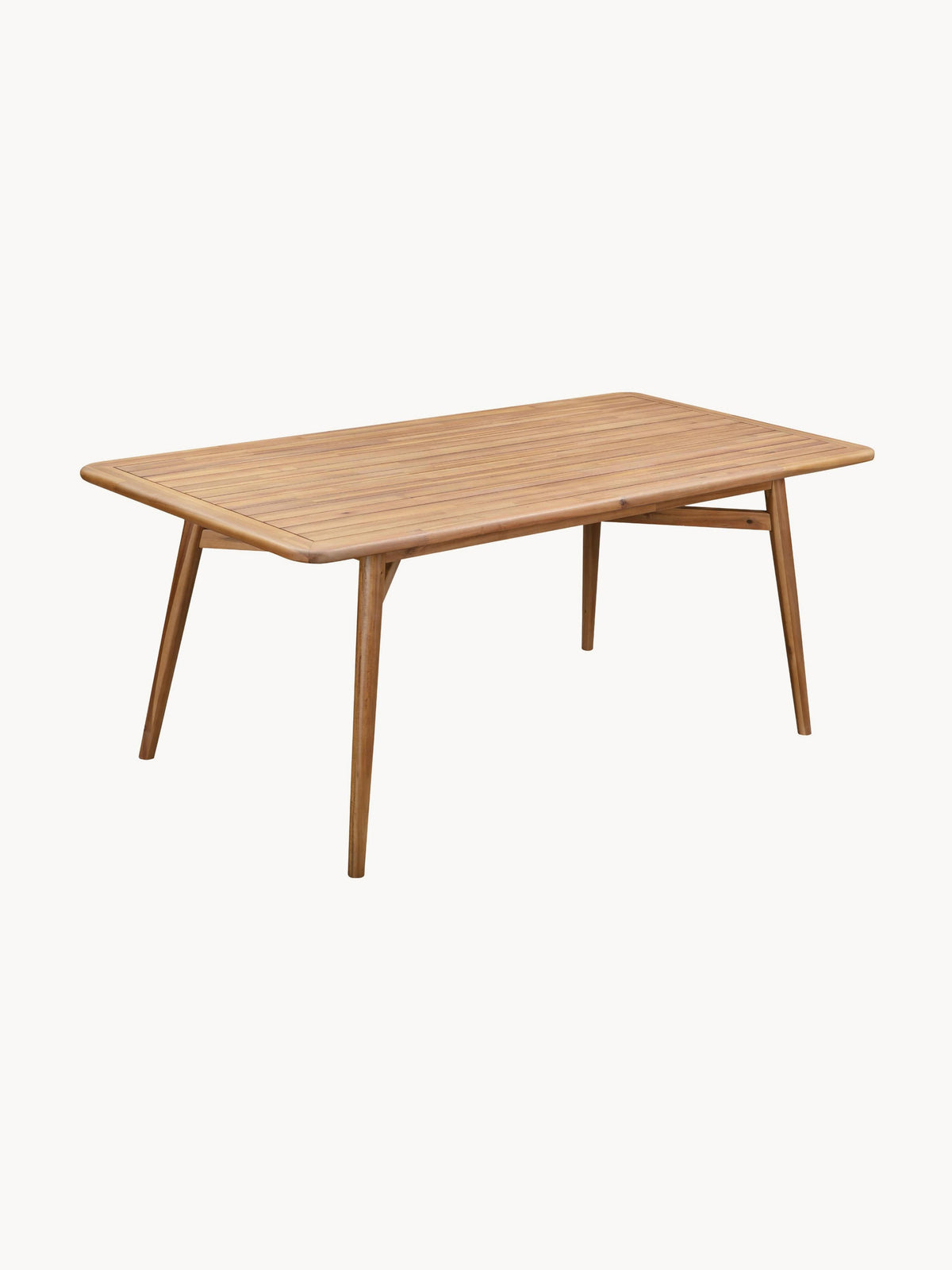 Marc Acacia Wood Garden Table, Measuring 180 x 90 cm