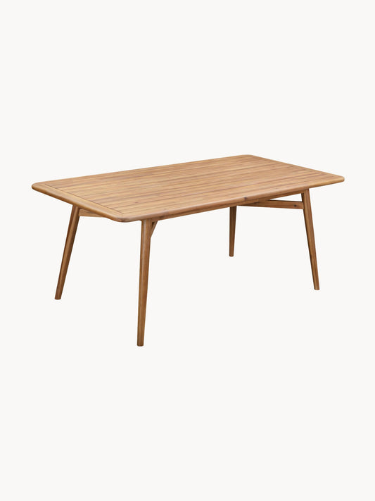 Marc Acacia Wood Garden Table, Measuring 180 x 90 cm