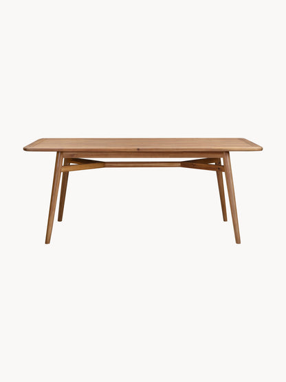 Marc Acacia Wood Garden Table, Measuring 180 x 90 cm