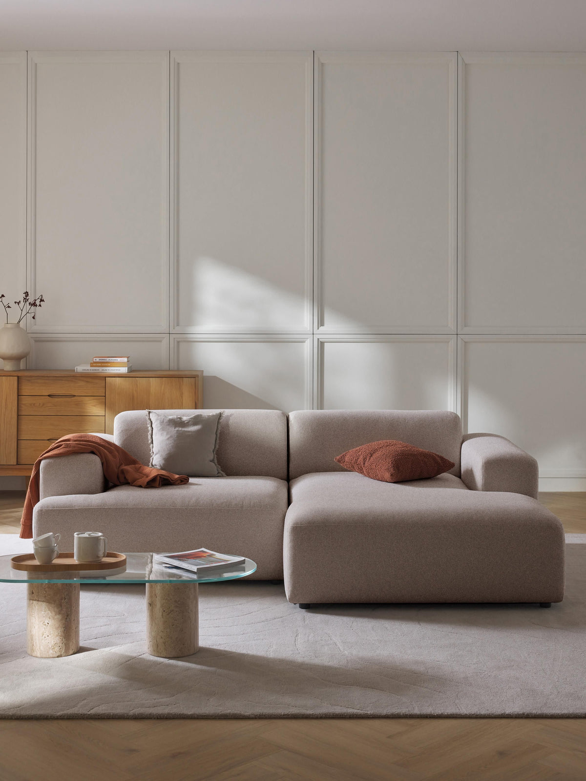 Melva 3-Seater Corner Couch