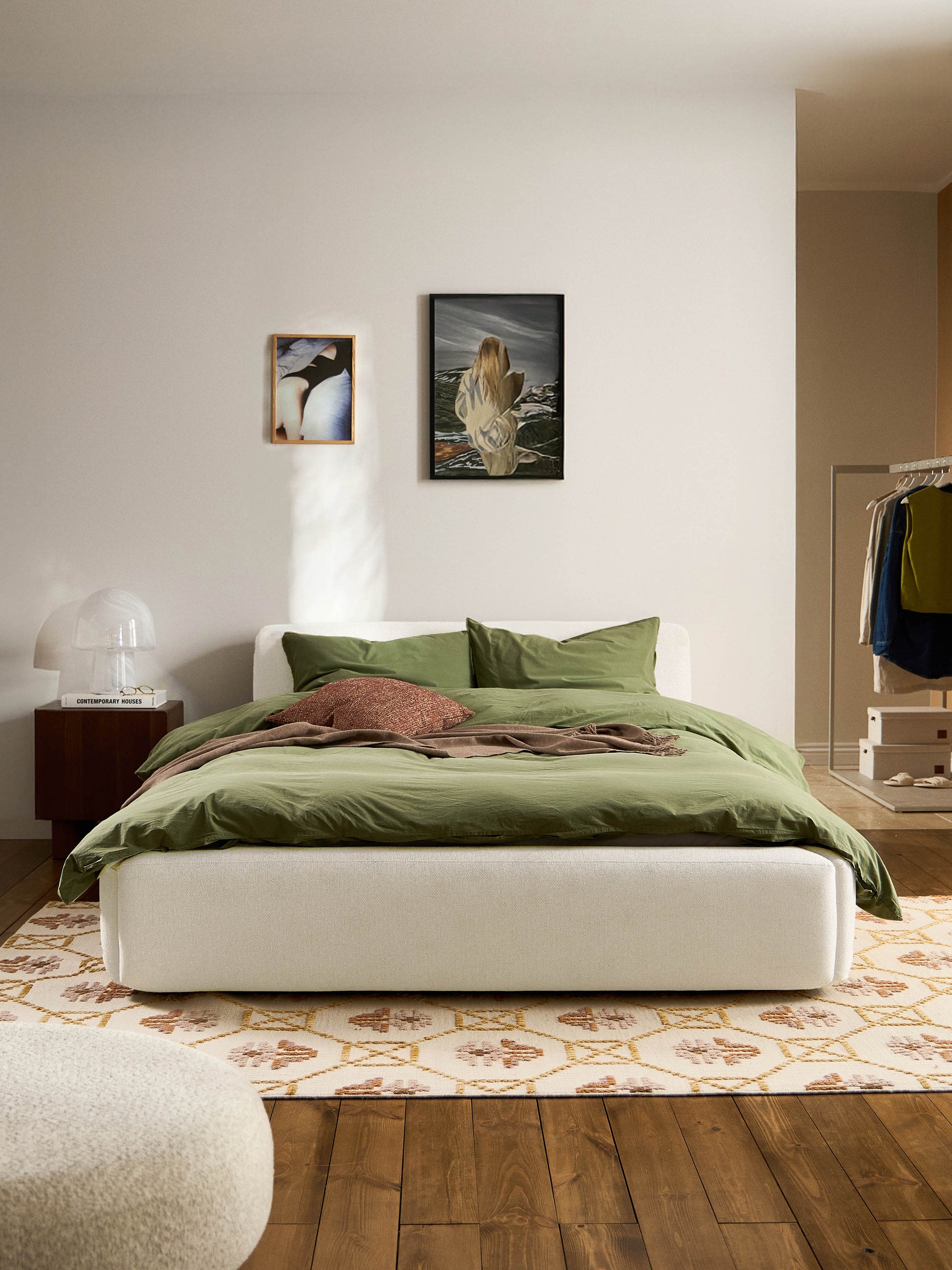 Melva Bed (Upholstered)