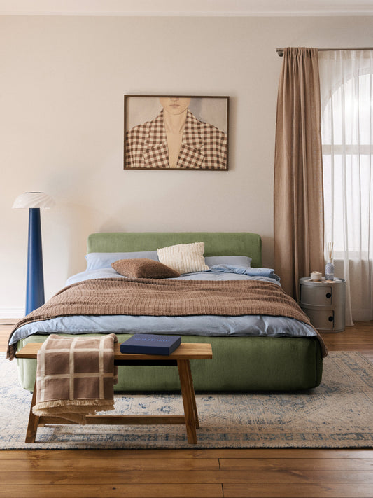 Melva Bed (Upholstered)