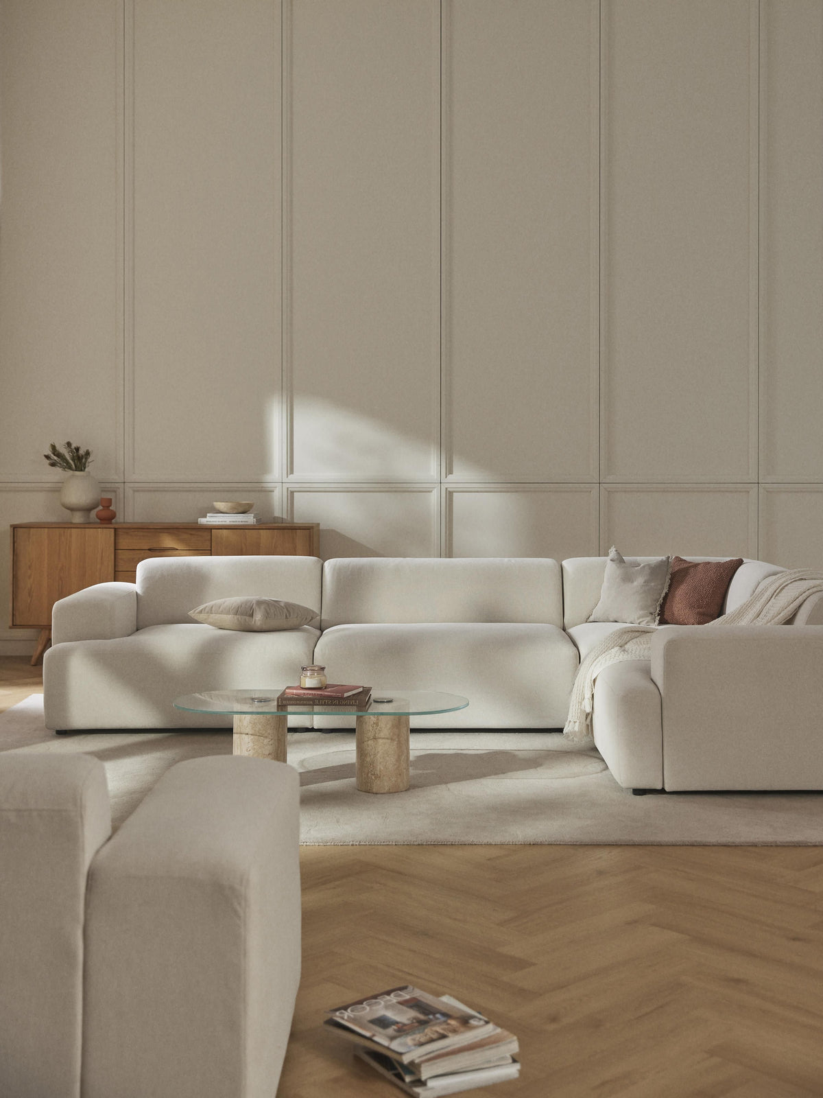 Melva Large Corner Settee (4-Seater)