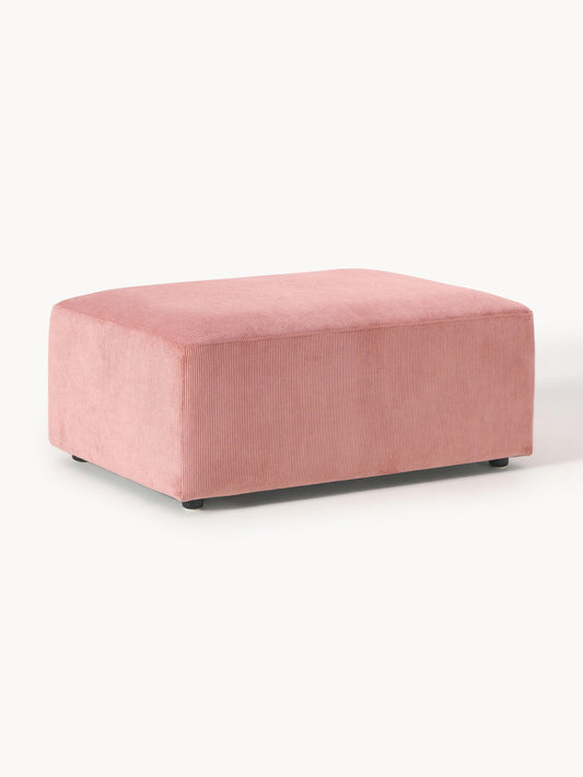 Melva Stool in Corduroy, Size W 99 x D 72 cm