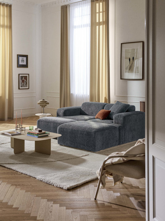 Melva Upholstered Footstool, W 99 x D 72 cm