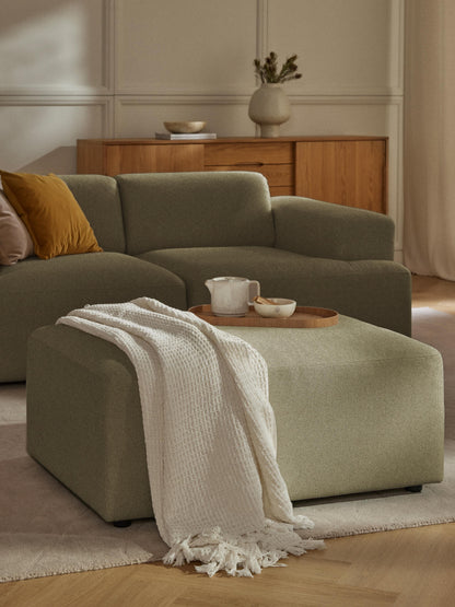Melva Upholstered Stool, Measuring W 99 x D 72 cm