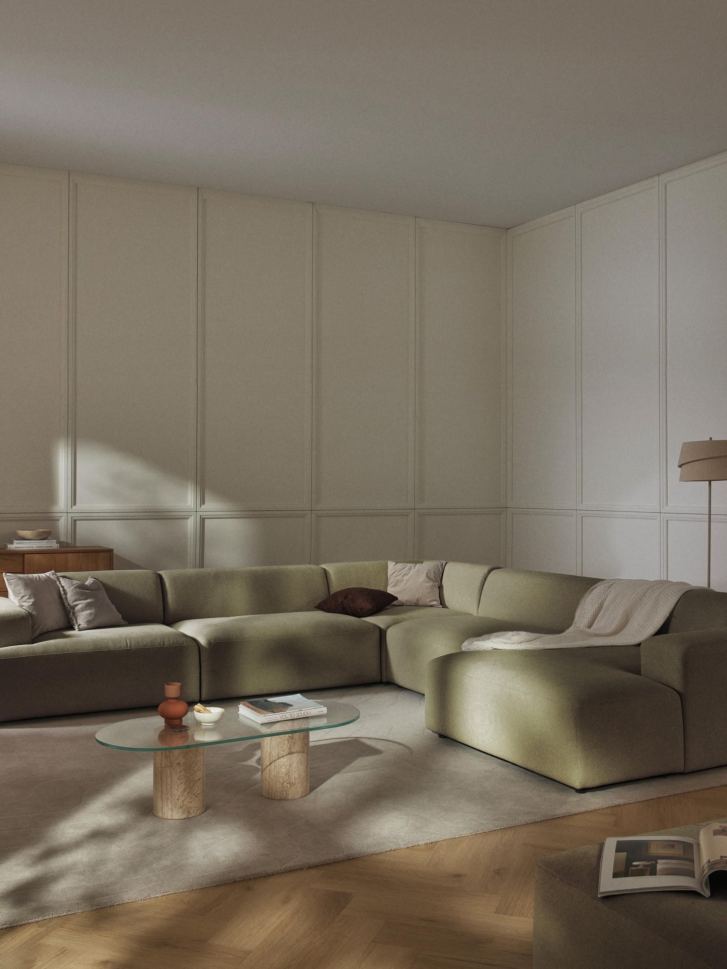 Melva XL Corner Settee