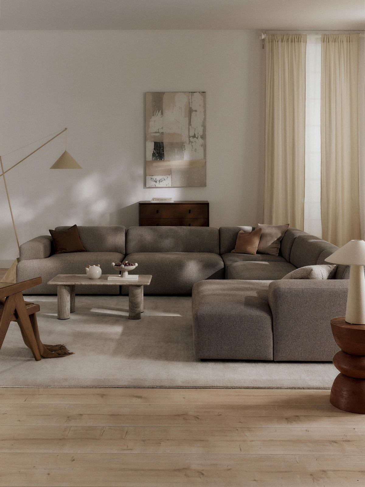 Melva XL Corner Settee