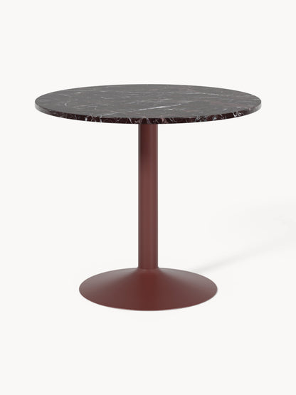 Miley Round Dining Table Made of Marble, Ø 90 cm