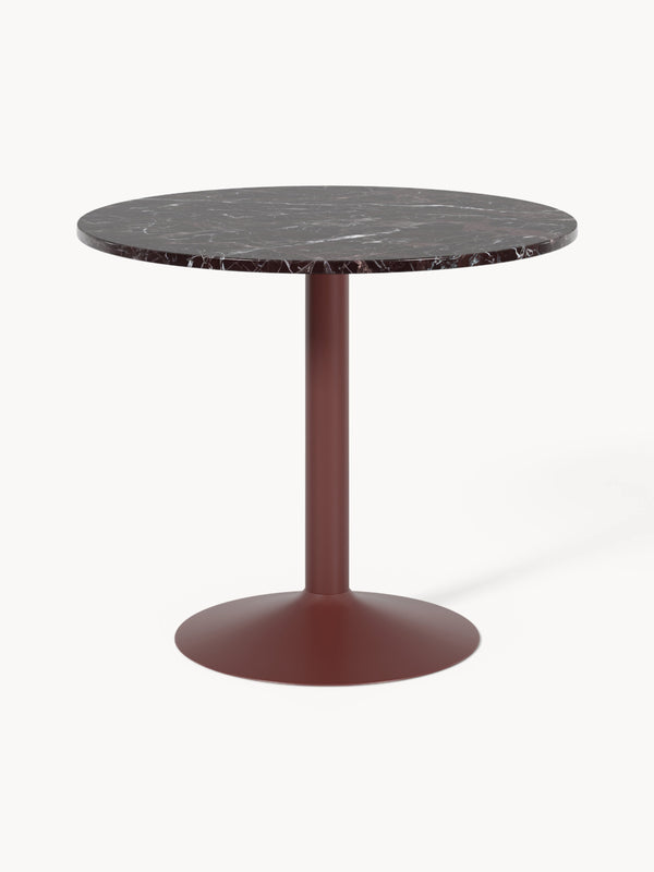 Miley Round Dining Table Made of Marble, Ø 90 cm