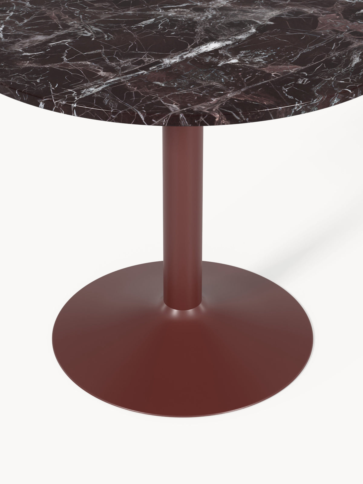 Miley Round Dining Table Made of Marble, Ø 90 cm