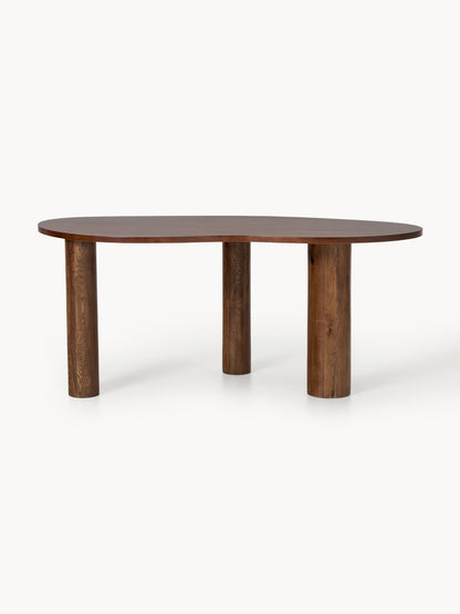 Naruto Dining Table, Oak with Organic Shape, in Various Sizes