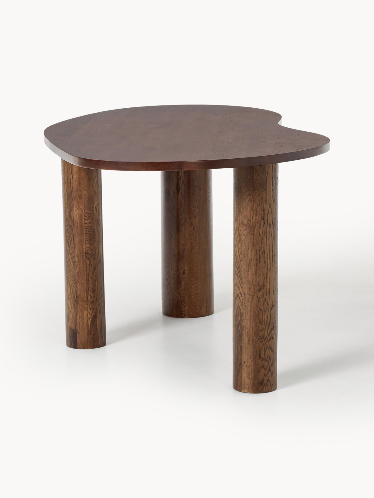 Naruto Dining Table, Oak with Organic Shape, in Various Sizes