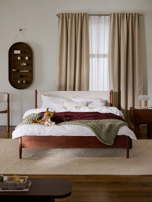 Paul Bed Made of Mango Wood