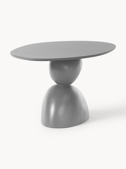 Sahrain Dining Table with Organic Design, Oval Shape, 180 x 90 cm