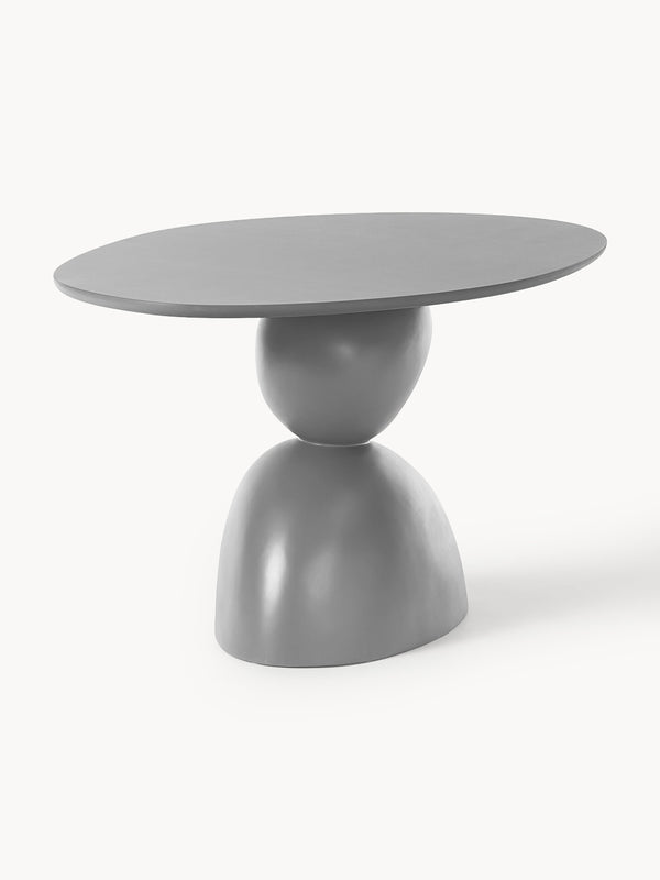 Sahrain Dining Table with Organic Design, Oval Shape, 180 x 90 cm
