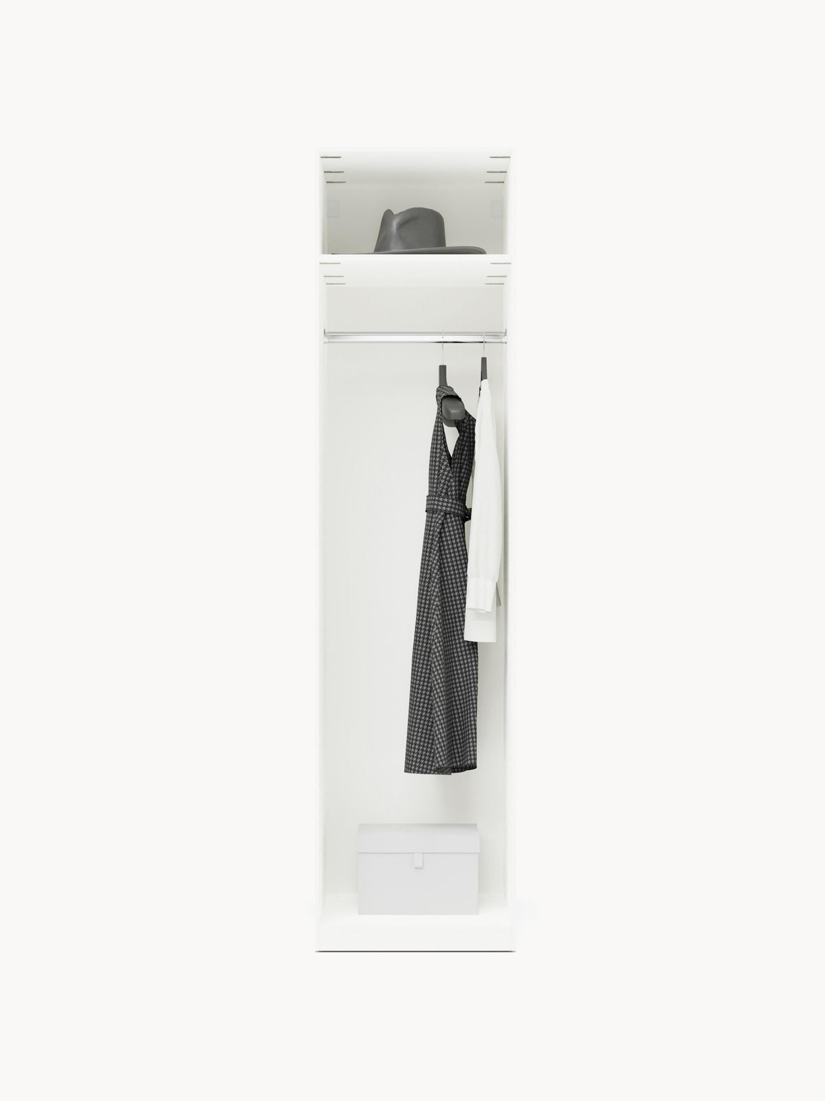 Simone Modular Wardrobe, Hinged-Door, 50 cm Wide, in Various Sizes