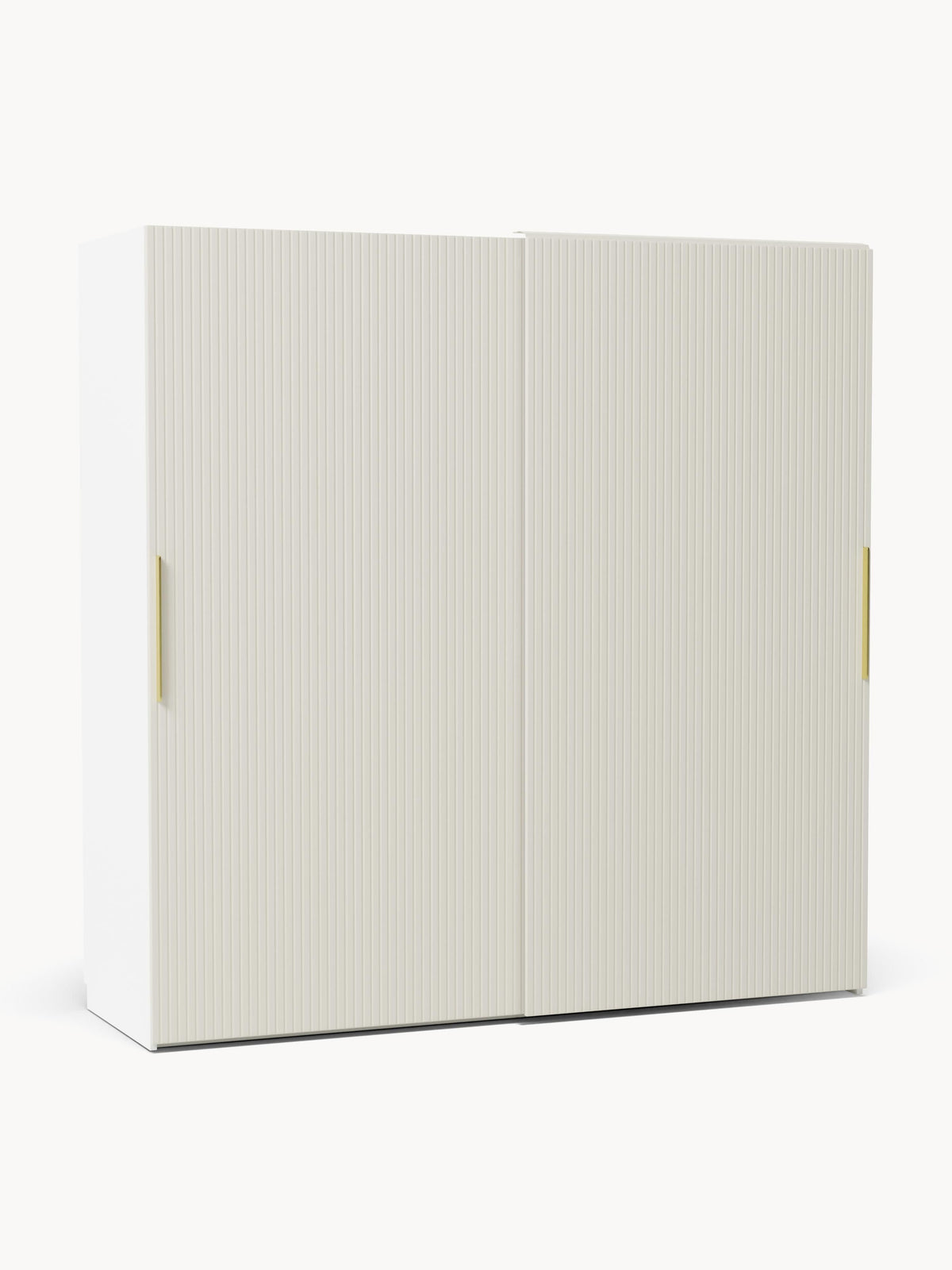 Simone Modular Wardrobe, Sliding-Door, 200 cm Wide, in Various Sizes