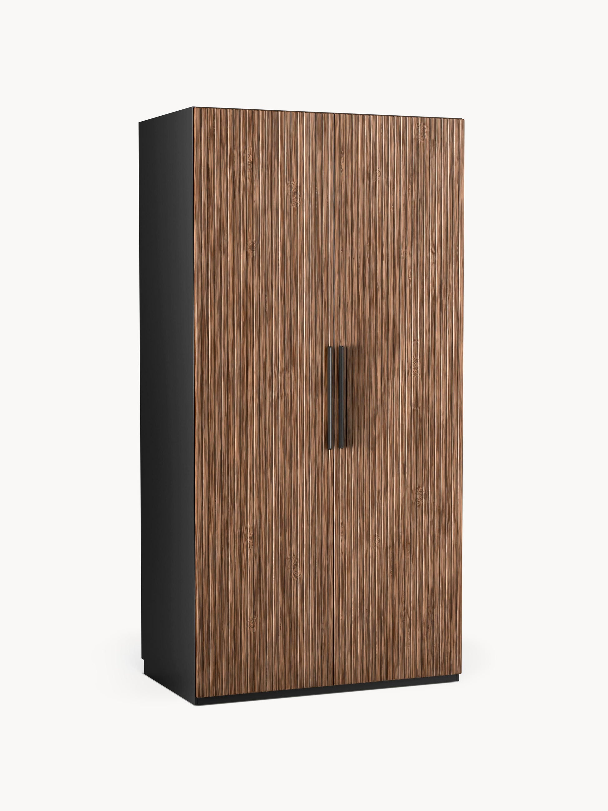 Simone Modular Wardrobe with Hinged Doors, 100 cm Wide, in Various Sizes