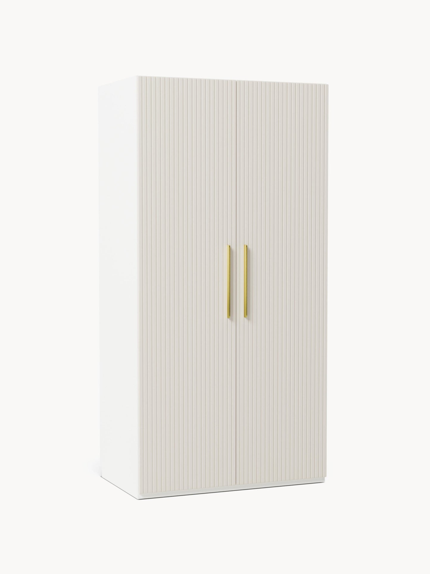 Simone Modular Wardrobe with Hinged Doors, 100 cm Wide, in Various Sizes