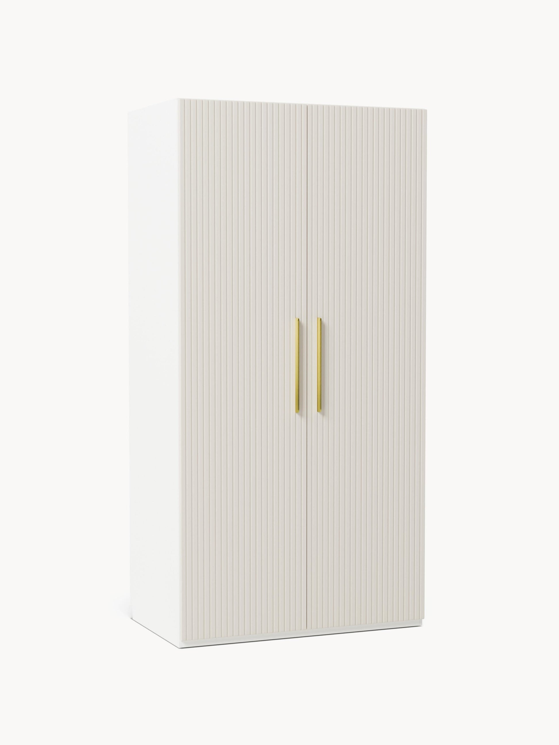 Simone Modular Wardrobe with Hinged Doors, 100 cm Wide, in Various Sizes
