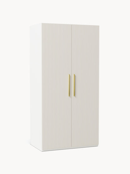 Simone Modular Wardrobe with Hinged Doors, 100 cm Wide, in Various Sizes