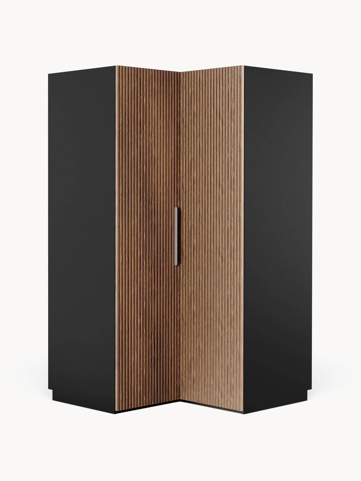 Simone Wardrobe for Corners, 115 cm Wide, Modular