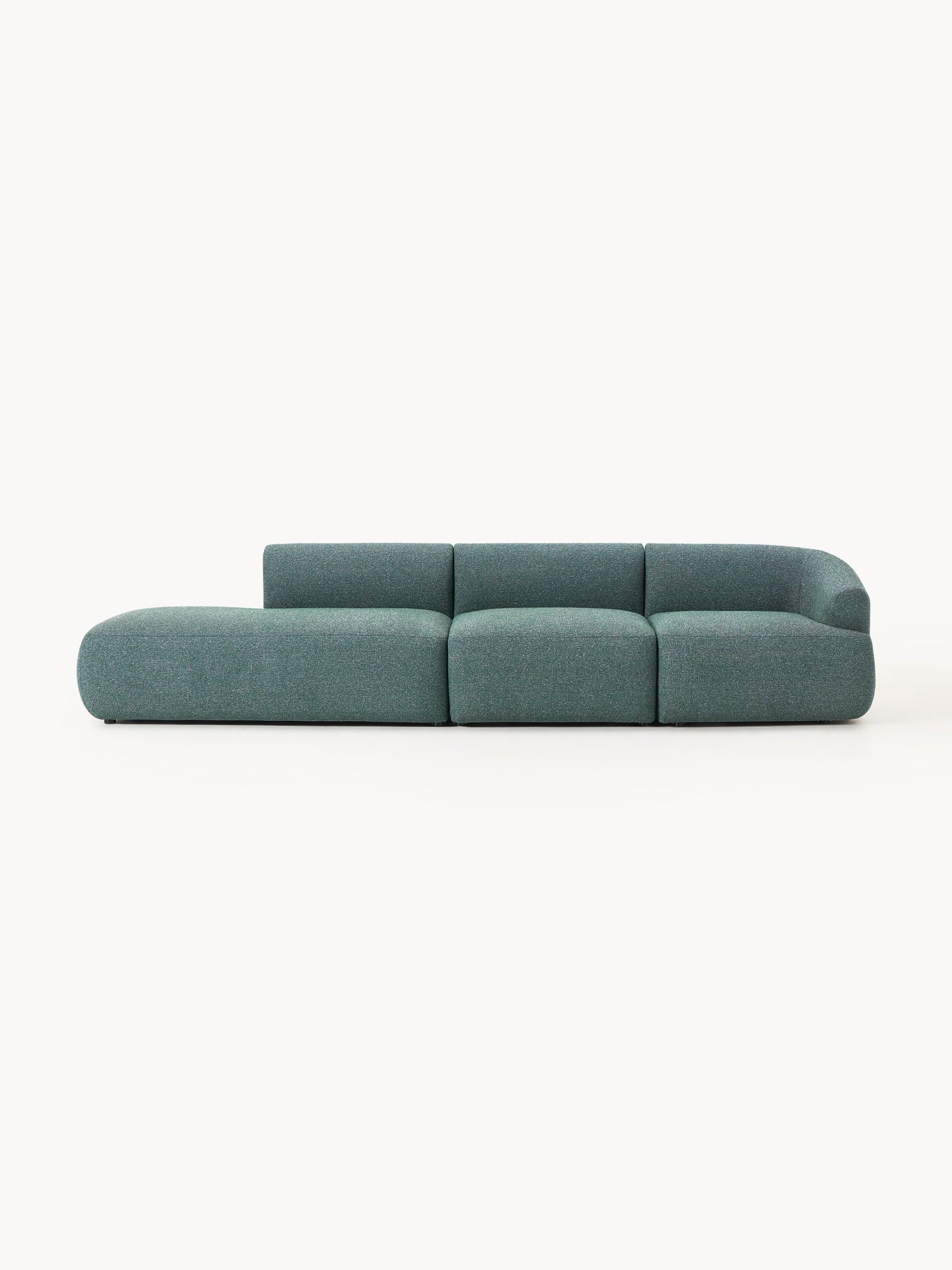 Sofia Modular Bouclé Chaise Longue (2-Seater)