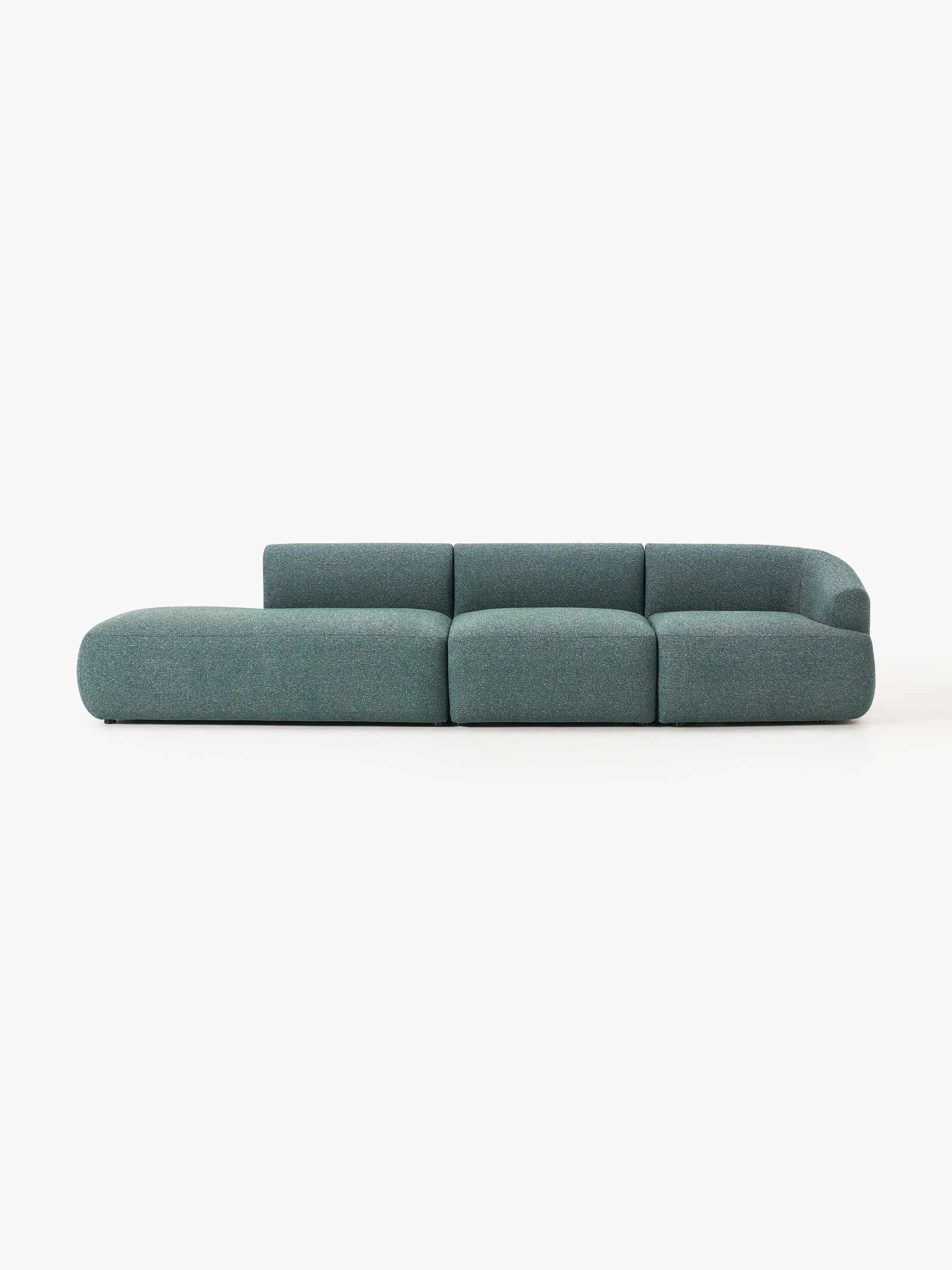 Sofia Modular Bouclé Chaise Longue (2-Seater)