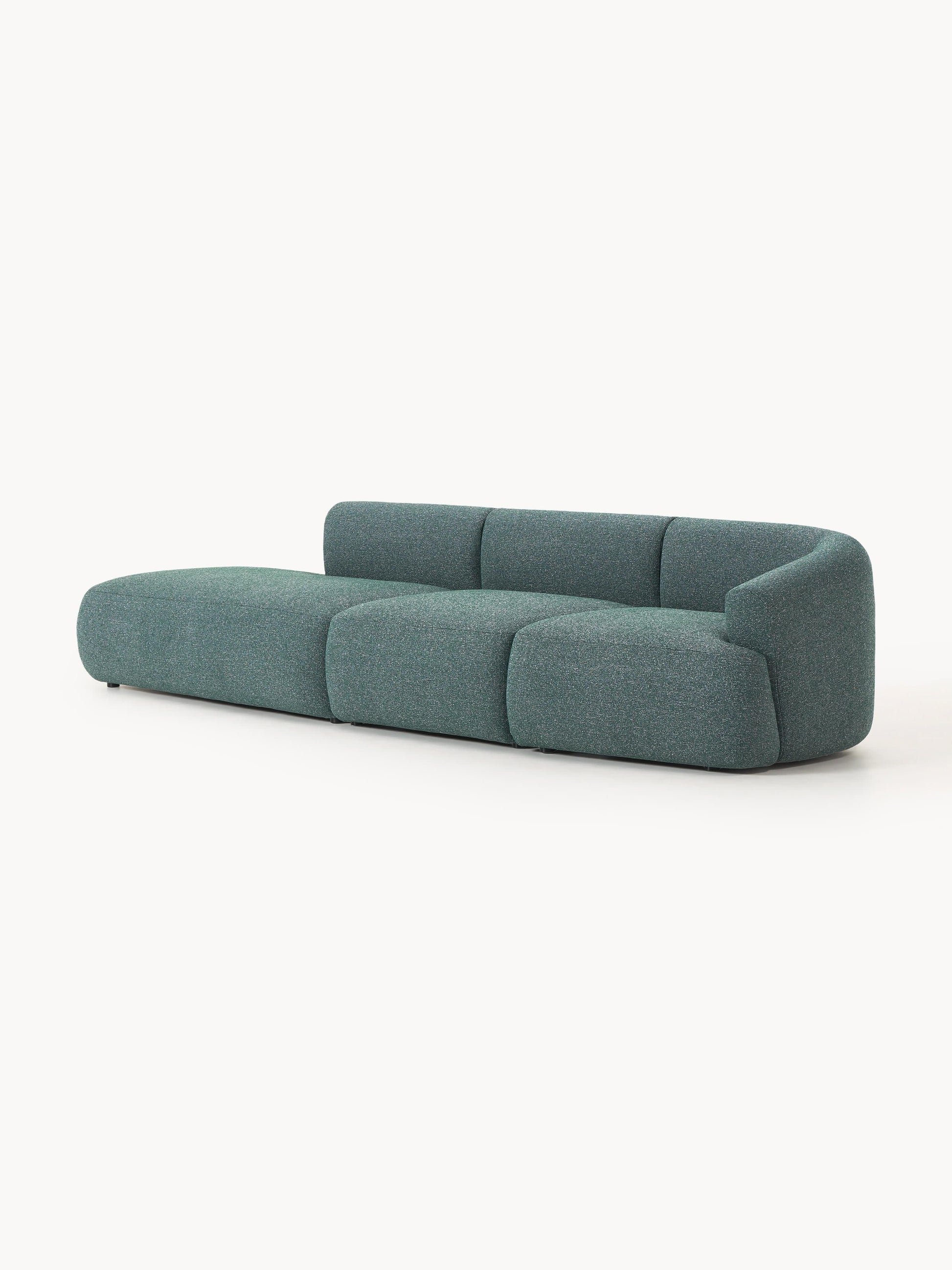 Sofia Modular Bouclé Chaise Longue (2-Seater)
