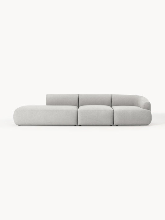 Sofia Modular Bouclé Chaise Longue (2-Seater)