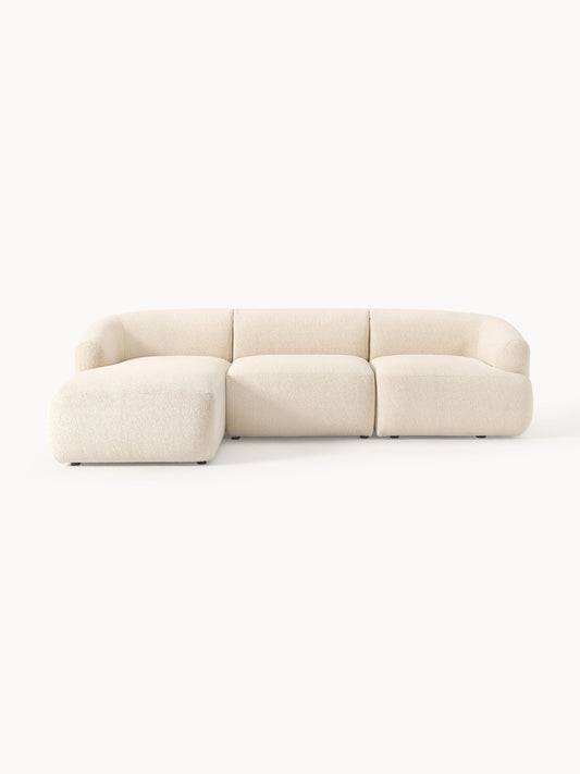 Sofia Modular Bouclé Corner Settee (3-Seater)
