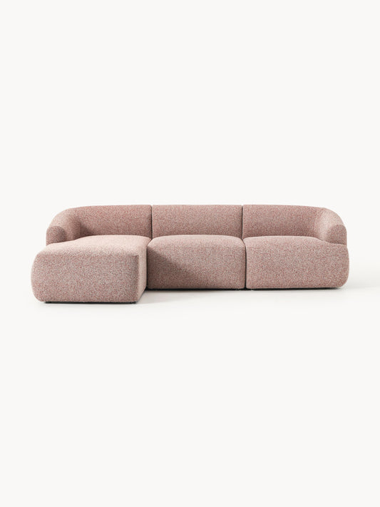 Sofia Modular Bouclé Corner Settee (3-Seater)