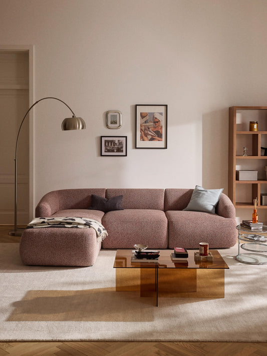 Sofia Modular Bouclé Corner Settee (3-Seater)