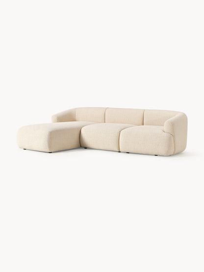 Sofia Modular Bouclé Corner Settee (3-Seater)